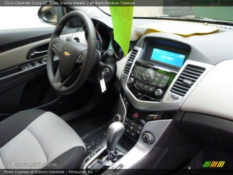 Black Granite Metallic / Jet Black/Medium Titanium 2014 Chevrolet Cruze LS