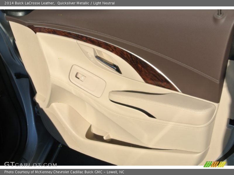 Quicksilver Metallic / Light Neutral 2014 Buick LaCrosse Leather