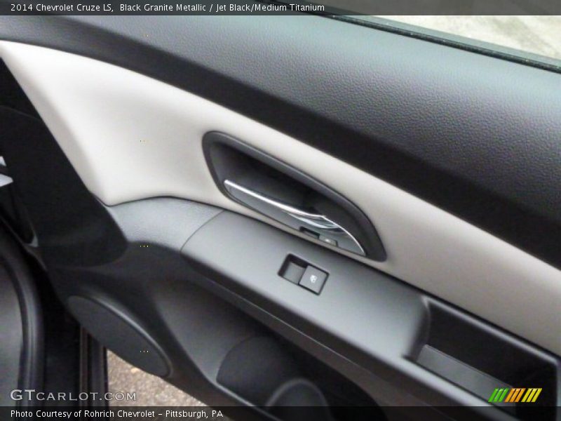 Black Granite Metallic / Jet Black/Medium Titanium 2014 Chevrolet Cruze LS