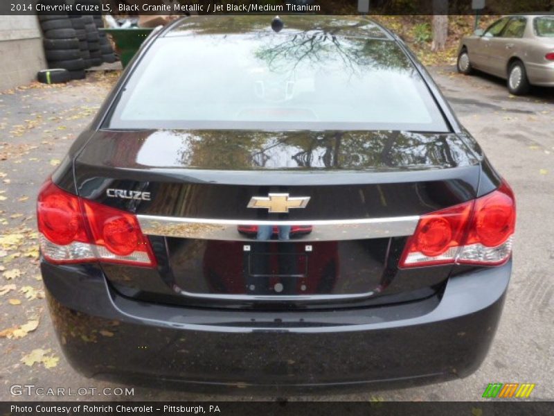 Black Granite Metallic / Jet Black/Medium Titanium 2014 Chevrolet Cruze LS
