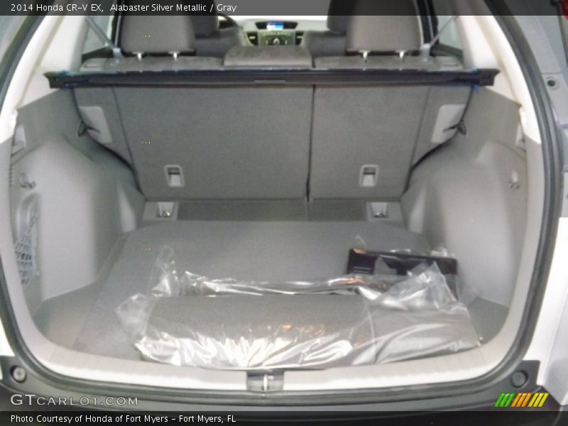 Alabaster Silver Metallic / Gray 2014 Honda CR-V EX