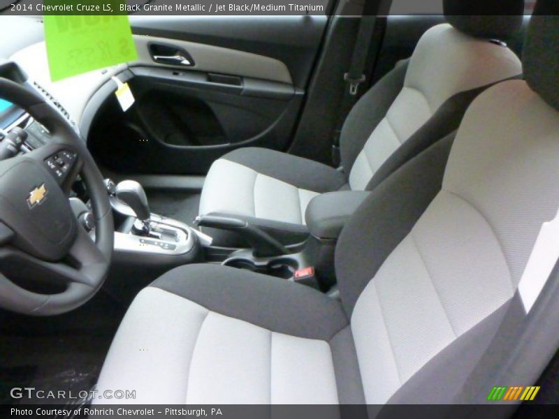 Black Granite Metallic / Jet Black/Medium Titanium 2014 Chevrolet Cruze LS