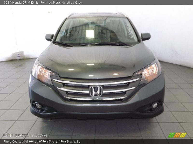 Polished Metal Metallic / Gray 2014 Honda CR-V EX-L
