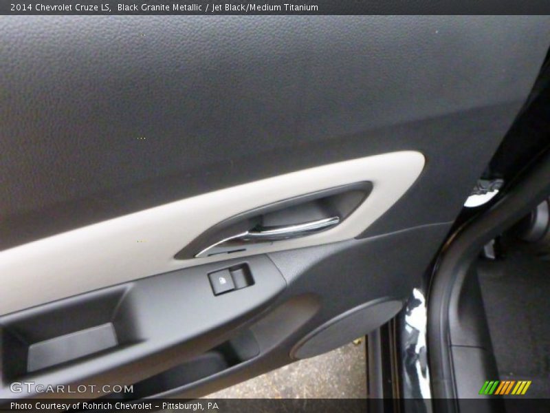 Black Granite Metallic / Jet Black/Medium Titanium 2014 Chevrolet Cruze LS