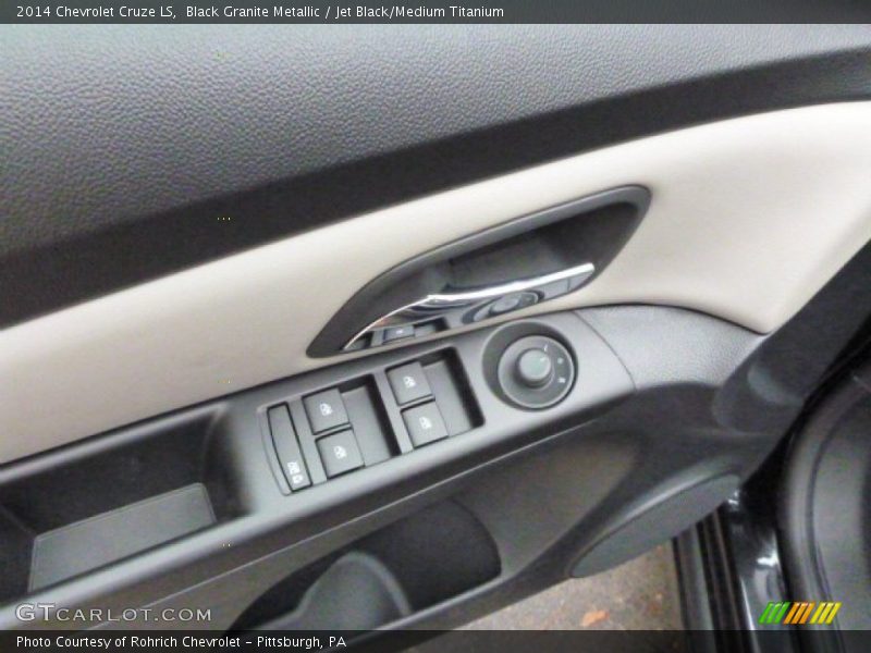 Black Granite Metallic / Jet Black/Medium Titanium 2014 Chevrolet Cruze LS