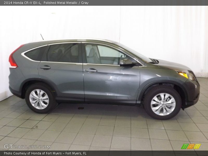Polished Metal Metallic / Gray 2014 Honda CR-V EX-L