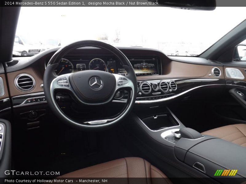 Nut Brown/Black Interior - 2014 S 550 Sedan Edition 1 