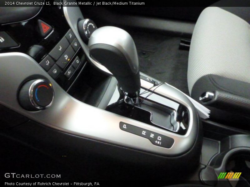Black Granite Metallic / Jet Black/Medium Titanium 2014 Chevrolet Cruze LS