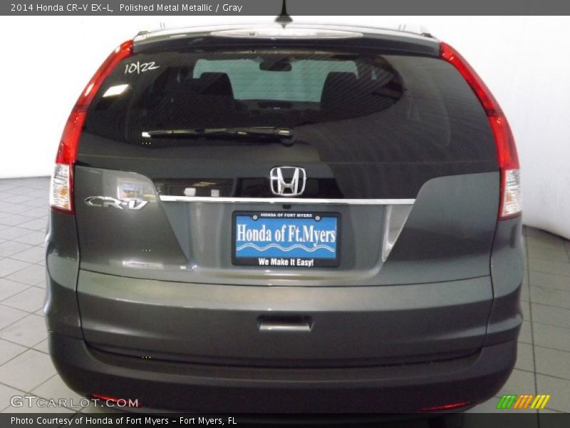 Polished Metal Metallic / Gray 2014 Honda CR-V EX-L