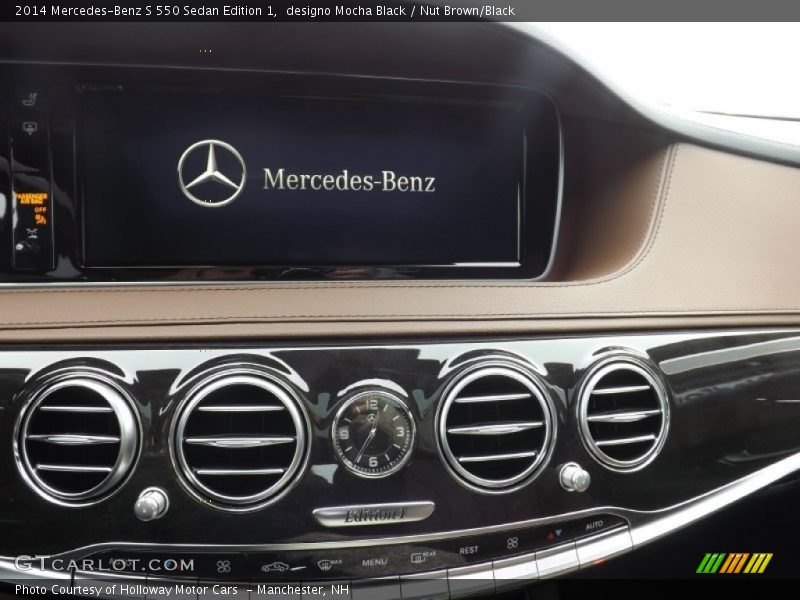 designo Mocha Black / Nut Brown/Black 2014 Mercedes-Benz S 550 Sedan Edition 1