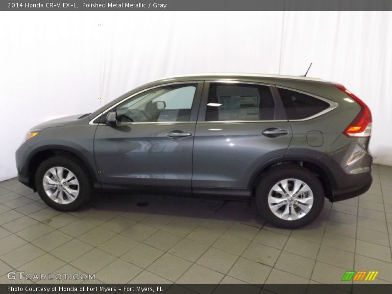 Polished Metal Metallic / Gray 2014 Honda CR-V EX-L
