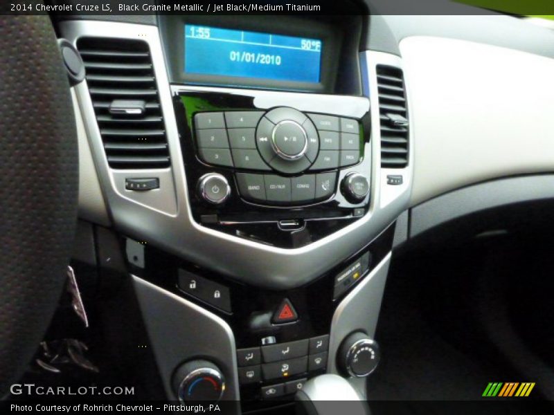 Black Granite Metallic / Jet Black/Medium Titanium 2014 Chevrolet Cruze LS