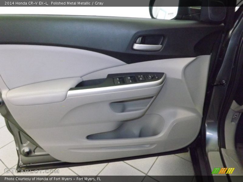 Polished Metal Metallic / Gray 2014 Honda CR-V EX-L