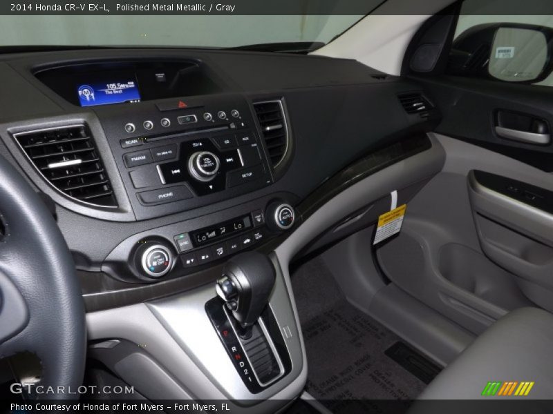 Polished Metal Metallic / Gray 2014 Honda CR-V EX-L