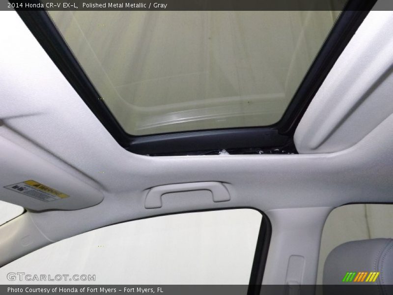 Polished Metal Metallic / Gray 2014 Honda CR-V EX-L