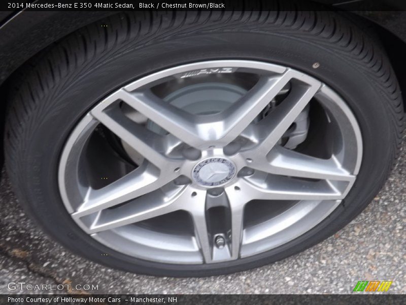 Black / Chestnut Brown/Black 2014 Mercedes-Benz E 350 4Matic Sedan
