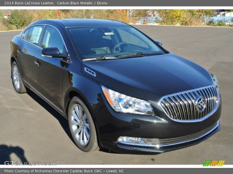 Carbon Black Metallic / Ebony 2014 Buick LaCrosse Leather