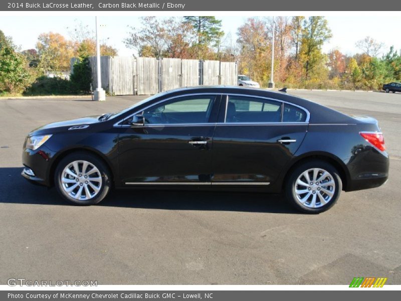 Carbon Black Metallic / Ebony 2014 Buick LaCrosse Leather