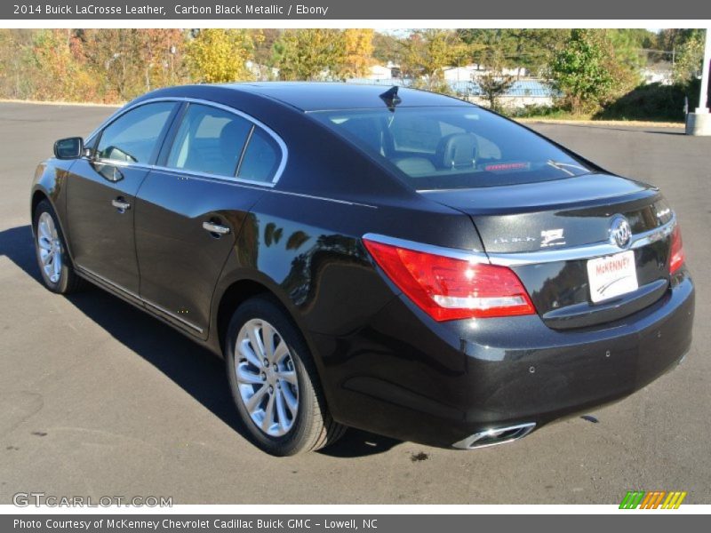 Carbon Black Metallic / Ebony 2014 Buick LaCrosse Leather