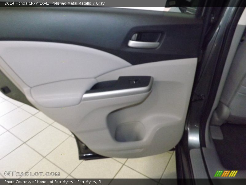 Polished Metal Metallic / Gray 2014 Honda CR-V EX-L