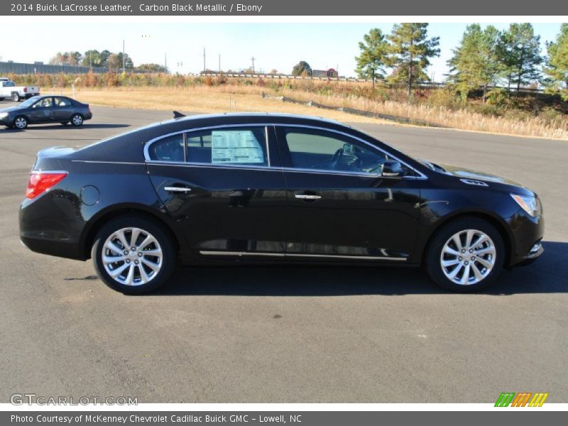 Carbon Black Metallic / Ebony 2014 Buick LaCrosse Leather