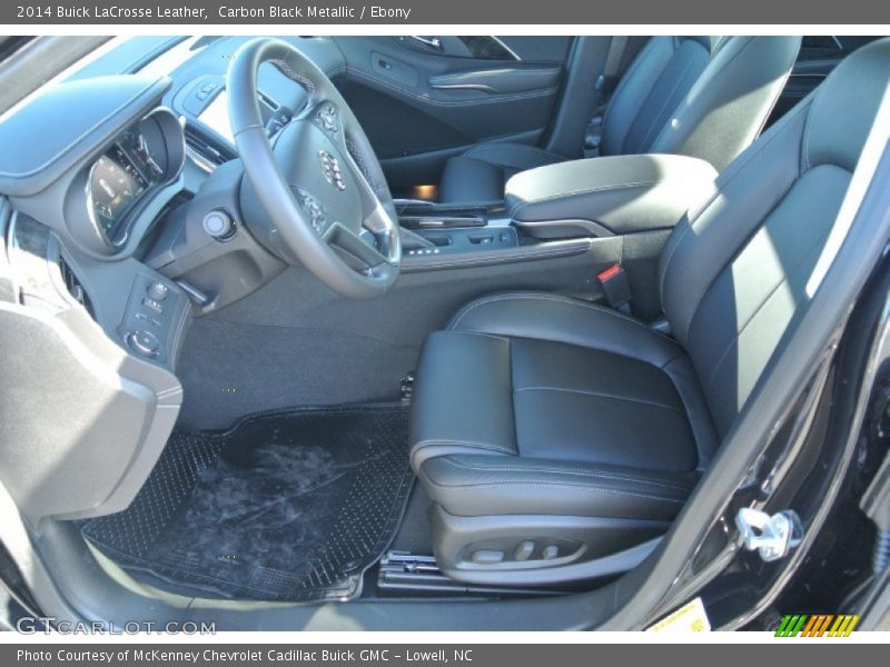 Carbon Black Metallic / Ebony 2014 Buick LaCrosse Leather