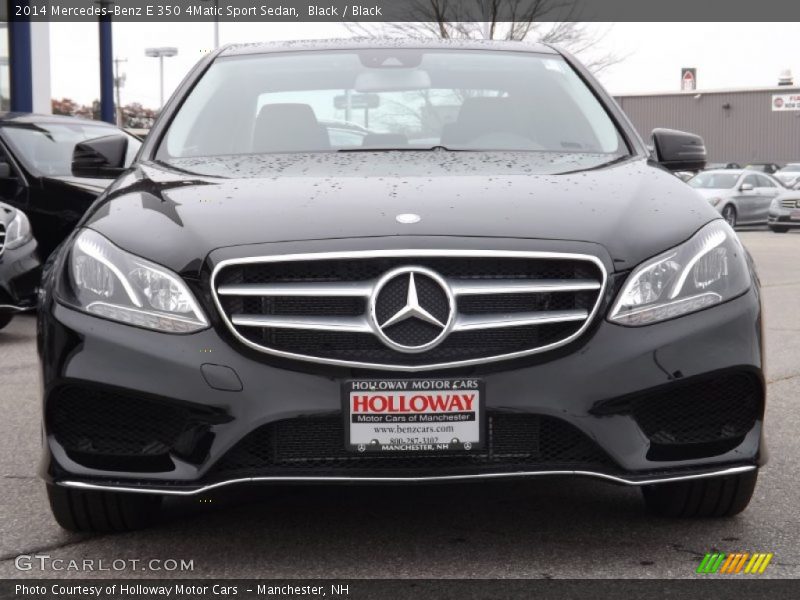 Black / Black 2014 Mercedes-Benz E 350 4Matic Sport Sedan