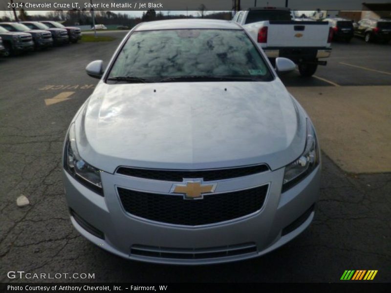 Silver Ice Metallic / Jet Black 2014 Chevrolet Cruze LT
