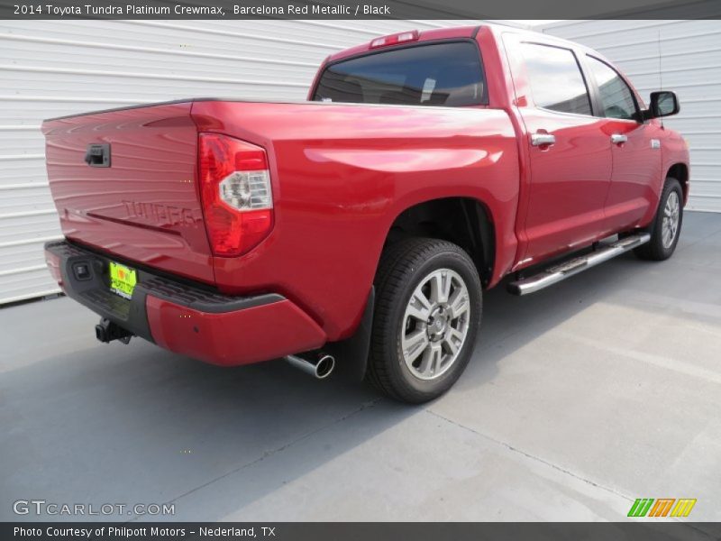 Barcelona Red Metallic / Black 2014 Toyota Tundra Platinum Crewmax