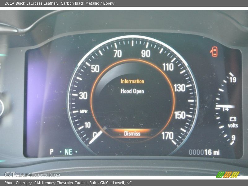 Carbon Black Metallic / Ebony 2014 Buick LaCrosse Leather