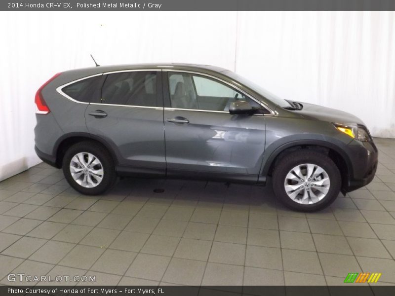 Polished Metal Metallic / Gray 2014 Honda CR-V EX