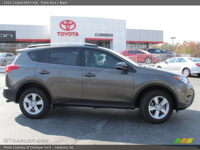 Pyrite Mica / Black 2013 Toyota RAV4 XLE