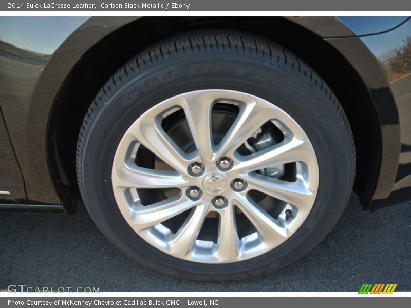 Carbon Black Metallic / Ebony 2014 Buick LaCrosse Leather