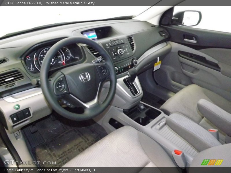  2014 CR-V EX Gray Interior