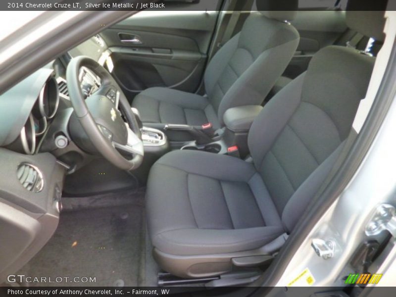 Silver Ice Metallic / Jet Black 2014 Chevrolet Cruze LT