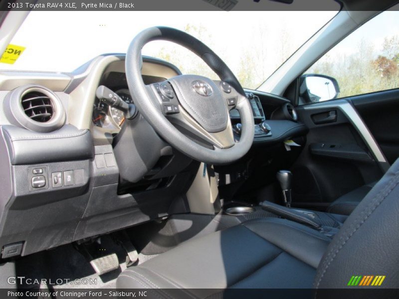 Pyrite Mica / Black 2013 Toyota RAV4 XLE