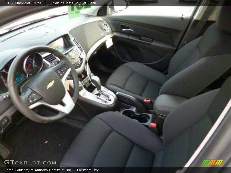 Silver Ice Metallic / Jet Black 2014 Chevrolet Cruze LT