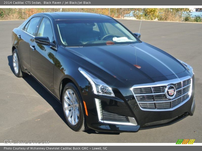 Front 3/4 View of 2014 CTS Sedan