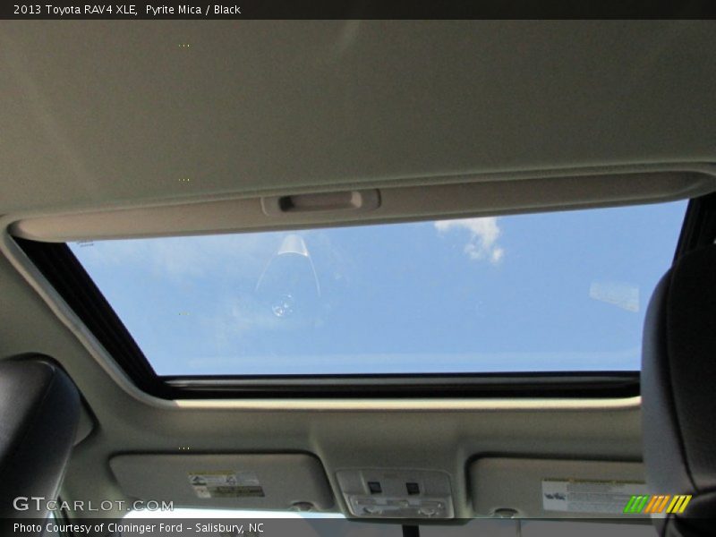 Pyrite Mica / Black 2013 Toyota RAV4 XLE