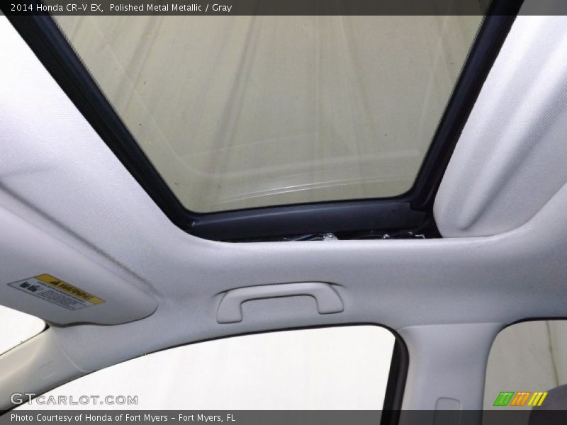 Polished Metal Metallic / Gray 2014 Honda CR-V EX