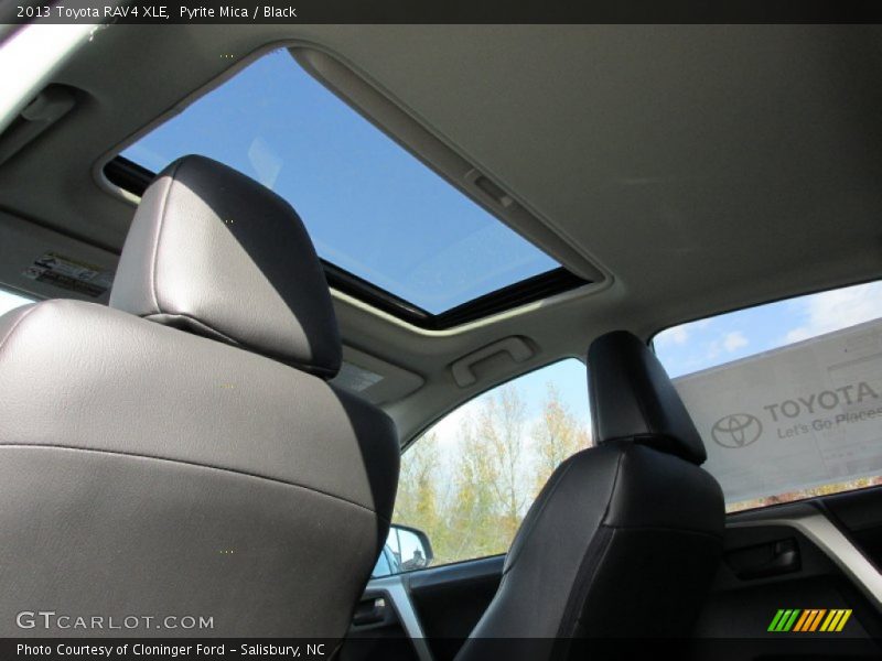 Pyrite Mica / Black 2013 Toyota RAV4 XLE