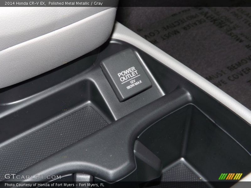 Polished Metal Metallic / Gray 2014 Honda CR-V EX