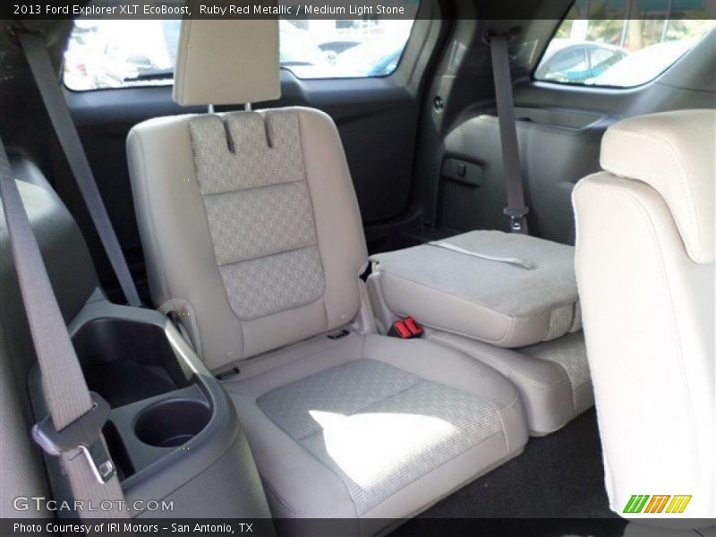 Ruby Red Metallic / Medium Light Stone 2013 Ford Explorer XLT EcoBoost