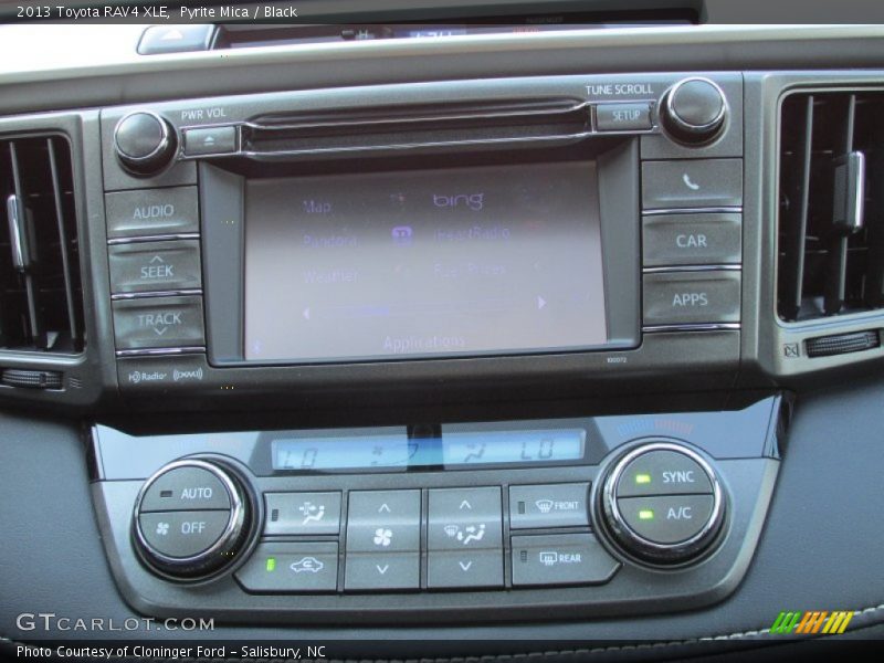 Pyrite Mica / Black 2013 Toyota RAV4 XLE