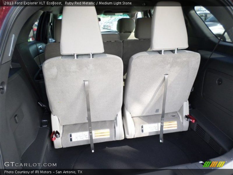 Ruby Red Metallic / Medium Light Stone 2013 Ford Explorer XLT EcoBoost