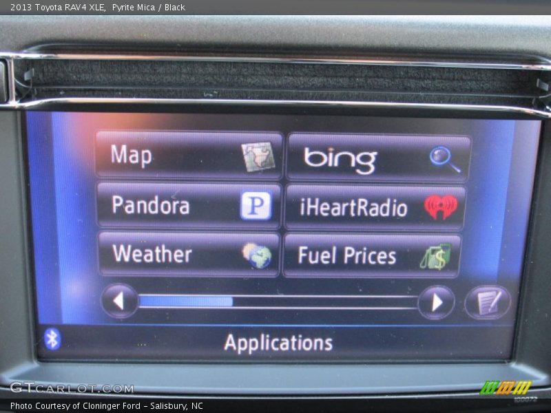 Pyrite Mica / Black 2013 Toyota RAV4 XLE