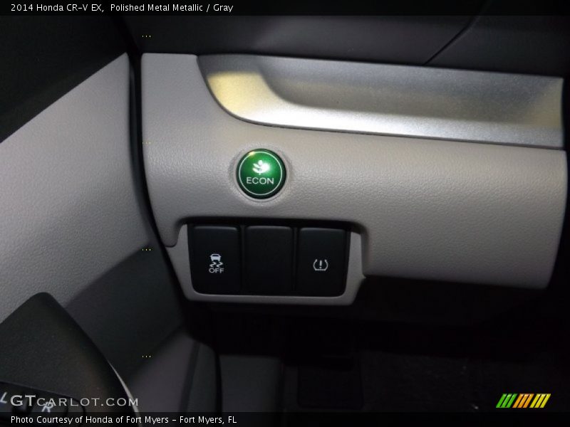 Polished Metal Metallic / Gray 2014 Honda CR-V EX