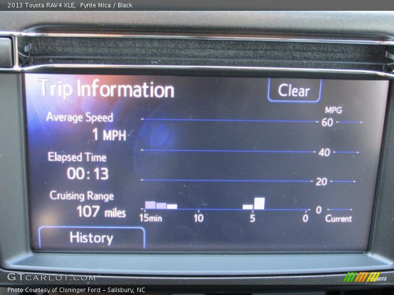 Pyrite Mica / Black 2013 Toyota RAV4 XLE