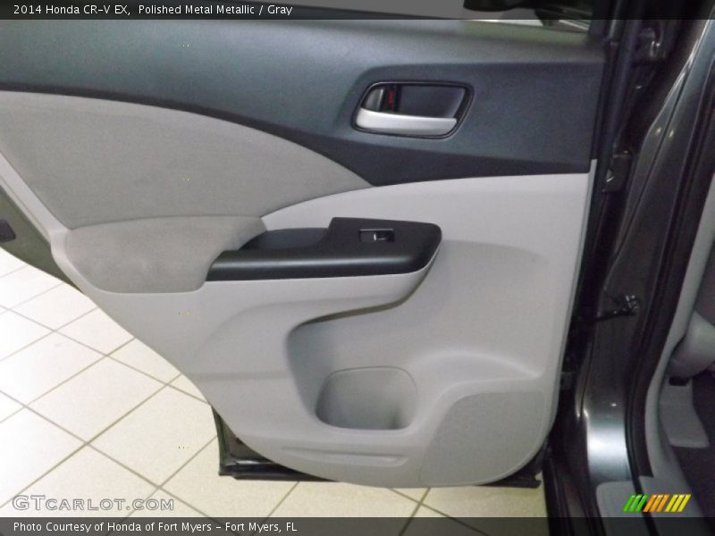 Polished Metal Metallic / Gray 2014 Honda CR-V EX