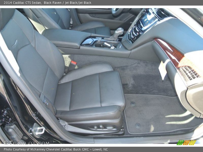 Black Raven / Jet Black/Jet Black 2014 Cadillac CTS Sedan